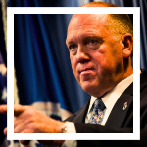 Tom Homan US Border Czar An American former police officer, immigration official, and political commentator who served during the Obama administration. Homan, served under Trumps 1st administration leading U.S. Immigration and Customs Enforcement. Toms top priority is to carry out the largest deportation operation in the nation’s history. He states this massive job will be humane. He's been a long term supporter of Trump’s policy proposals, and willing to “run the biggest deportation operation this country’s ever seen.” 28-Nov-61